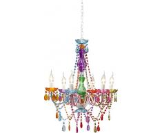 Kare design - Lustre starlight multicolore 6-branches