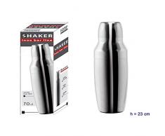 Home Shaker Cocktail, 700Â ML, Acier Inoxydable, 9Â x 9Â x 24Â cm