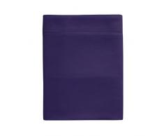 Essix - Drap Plat Triumph Line Satin de coton Figue 270 x 300 cm