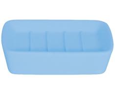 MSV 140932 HaÃ¯ti Porte Savon CÃ©ramique Blue Clair 2905C 11,8 x 8 x 3 cm
