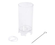 Rayher 3117100 pour Bougie cylindrique Plat en Polystyrène 1 Hauteur 10 cm Diamètre 5 cm