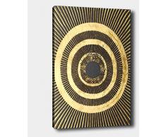 Bonamaison Peinture sur toile, multicolore, 30 x 40 cm - ConÃ§u et fabriquÃ© en Turquie