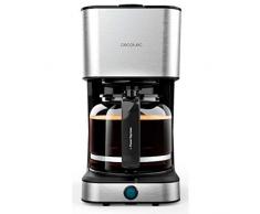 Cecotec Cafetière Coffee 66 Heat. Technologie ExtremeAroma, Capacité dâ1.5 L (12 tasses), Fonctions Réchauffer et Maintenir Chaud, Carafe Thermorésistante, Bec Anti-gouttes, 950 W.