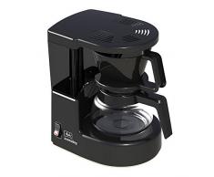 Melitta Cafetière à Filtre avec Verseuse en Verre, Pour 2 Tasses de Café, Aromaboy, Noir, 1015-02