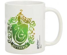 Harry Potter MG22378 (Slytherin Stencil Crest) Mug, Multicolore