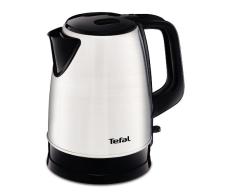 TEFAL Bouilloire Inox 1,7L Bouilloire sans fil 1,7L Résistance cachée Filtre anticalcaire base pivotante 369° KI150D10