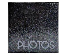 Album photos livre 30 pages noires - Format 25x25cm - STRASS noir
