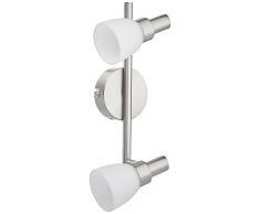 OSRAM - Applique Plafonnier LED - 2 Spots orientables - 2 Ampoules G9 2W Equivalent 20W Incluse - Blanc Chaud 2700K