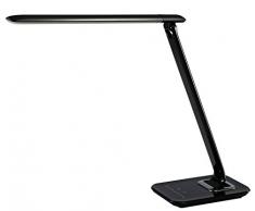 Aluminor BOB N Lampe de Bureau LED, Métal/ABS, Intégré, 7 W, Noir