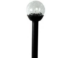 Galix 1852 Lanterne solaire plastique, Verre