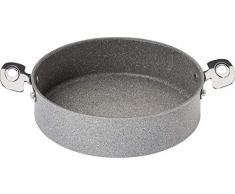 BALLARINI 1000653 Sauteuse, Aluminium, Gris, 24 cm