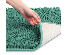 PETTI Artigiani Italiani - Tapis de Bain, Vert, Tapis Salle de Bain, Tapis Antidérapant, Tapis de Douche, Tapis de Bain Antidérapant