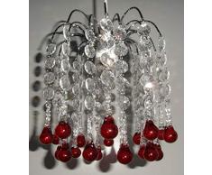 Lighting Web Co Suspension 2 Ã©tages Rouge/transparent