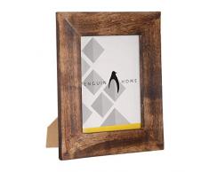 Penguin Home 3111 Cadre photo Bois Dense, Burnt Brown, 26x21 cm