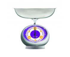 Abeba VV14161 Balance de Cuisine Tix en Blanc, Acier Inoxydable, 45x35x25 cm