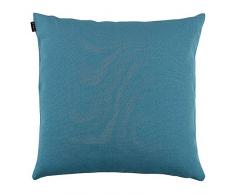 LINUM Pepper Housse de Coussin, Coton, Bleu Canard, 60 x 60 cm