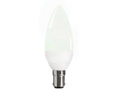 Oaks Lighting GBL4CANB15C27 B15 SBC 4 W Ampoule bougie à LED Transparent