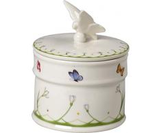 Villeroy & Boch Colourful Spring Petite boÃ®te, 14 cm, Porcelaine, Blanc/Multicolore