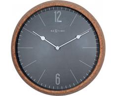 NeXtime 3509GS Horloge Murale, Verre, Grey, 30 cm