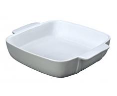 Pyrex 8013117 Signature Plat à Four Carré Gris en Céramique 22 x 22 cm