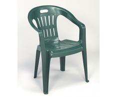 Fauteuil Piona dâextérieur, vert