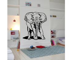 TATOUTEX 3613246245042 Sticker Mural, Orange, L 40cm x H 43cm