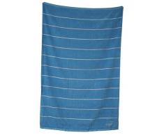 Littoral LA16OU-B-ST Serviette de Toilette Coton Bleu 100 x 50 cm