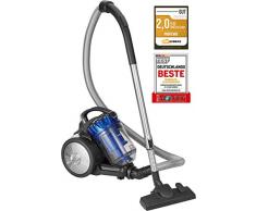 PROFICARE PC-BS3040 - Aspirateur de sol Eco-Cyclon - 700 watts - Sans sac - Bleu - enrouleur de cable automatique