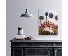 Bonamaison DÃ©coration Murale Impression sur Toile, Dimensions: 50 x 70 Cm - ConÃ§u et fabriquÃ© en Turquie