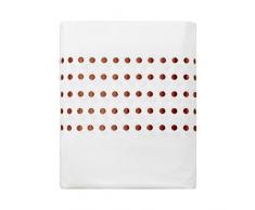 Essix - Housse de couette Venezia Percale de Coton Cuivre 140 x 200 cm