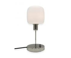 SP Light and Design Diva Shirley Verre B, Structure chromée Lampe de table 4 W