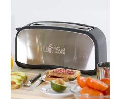 UFESA TT7965 Ãptima Grille Pain 1 Rainure Large, 1000W, 6 Positions, Fonction dÃ©congÃ©lation