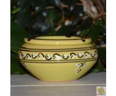 Yodeco - Cendrier marocain TatouÃ© vert anis - Moyen modÃ¨le