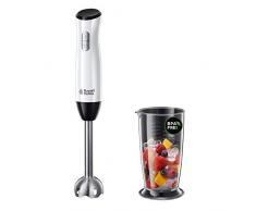 Russell Hobbs 24691-56 Mixeur Plongeant Horizon, Bol 500ml Inclus, Lames Robustes, 2 Vitesses, Anti-Eclaboussure