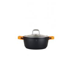 BERLINGER Haus Faitout avec couvercle 20Â x 8,9Â cm Granit Diamond Line