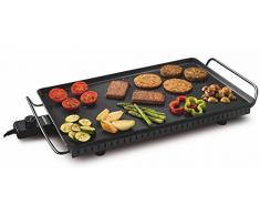 Mondial Table4Cook Party Plancha Ã©lectrique 36Â x 60Â cm, 4Â mm, avec 2Â m de cÃ¢ble et thermostat professionnel, noir