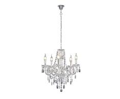 Reality R1107-00 Lustre Acrylique 4 W E14 Transparent Clair
