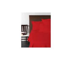 Drap plat Rouge - 270x300cm - 100% coton