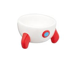 Kitchencraft Kceggrocket Coquetier, Blanc/rouge