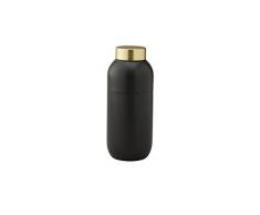 Stelton 424 Collar Shaker Ã Coctail 500 ml / Verre doseur 2 & 4 cl, coton, noir/or