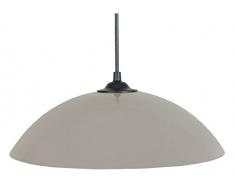 Tosel 14030 Suspension Demi Lune Acier 60 W E27 Taupe