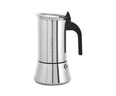 Bialetti - 6356 - Venus - CafetiÃ¨re en Acier Inoxydable - 6 Tasses Ã Induction - Bachilite - Gris