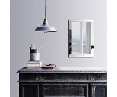 Bonamaison Décoration Murale Impression sur Miroir Encadré sur Toile, Dimensions: 40 x 60 Cm - Conçu et fabriqué en Turquie