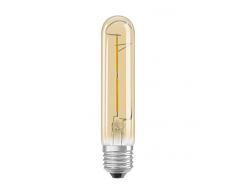 Osram Vintage Edition 1906 Ampoule LED à Filament - Culot E27 - Forme Tubular Or Ambrée - Blanc Chaud 2400K - 2,8W (Ãquivalent 20W)