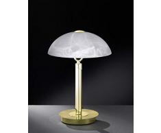 Wofi 8111.02.32.0510 Bristol Lampe Touch E14 Laiton 2 x 40 W 37 cm