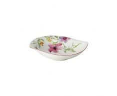 Villeroy & Boch - Bol Profond Mariefleur Serve & Salad, Forme Galbée, Porcelaine Premium, Décor Floral, Compatible Lave-Vaisselle, 21 X 18 cm