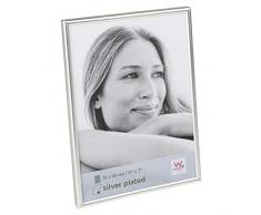 walther design WD318T Cadre photo, Argent Mat, 13x18 cm