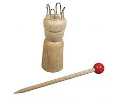 Rayher tricotin en bois avec aiguille ÂÂ tricotin laine fine pour crÃ©er et tricoter des figurines et formes en laine ÂÂ tricotin manuel ÂÂ beige