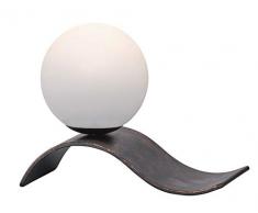 Trio Leuchten 508400162 Lampe de table Métal, Kupferfarbig Antik