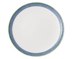 Villeroy & Boch Switch 3 Castell Assiette plate, 26 cm, Porcelaine, Blanc/Bleu/Vert